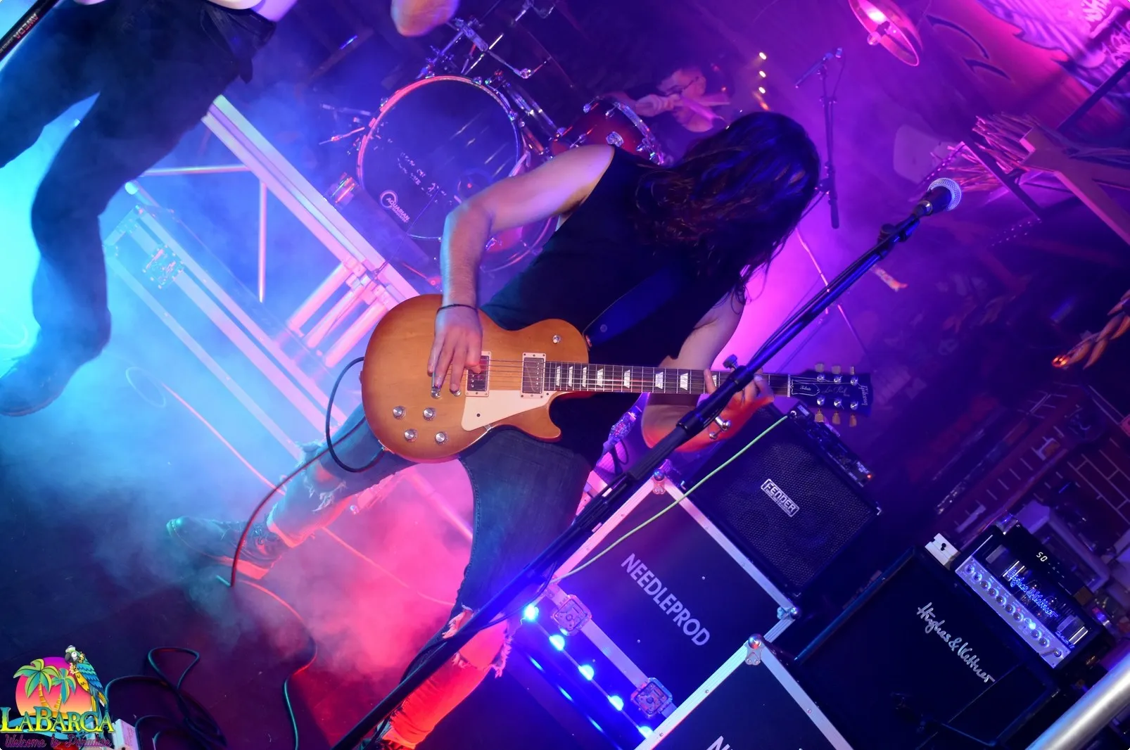 Guitariste en concert